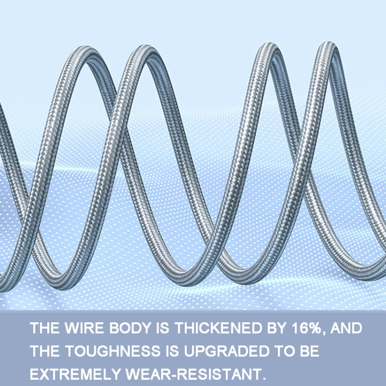 ROMOSS CB25 3 In 1 3.5A  8 Pin + Micro USB + Type C/USB-C Cable