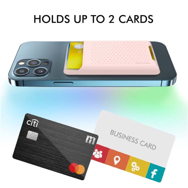 For IPhone 12 / 13 / 14 Series AhaStyle PT133 Mobile Phone Magnetic Silicone Card Case, Magnetic Matte, Magnetic Frosted