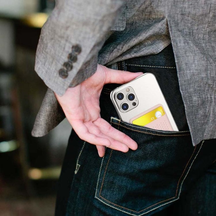 For IPhone 12 / 13 / 14 Series AhaStyle PT133 Mobile Phone Magnetic Silicone Card Case, Magnetic Matte, Magnetic Frosted