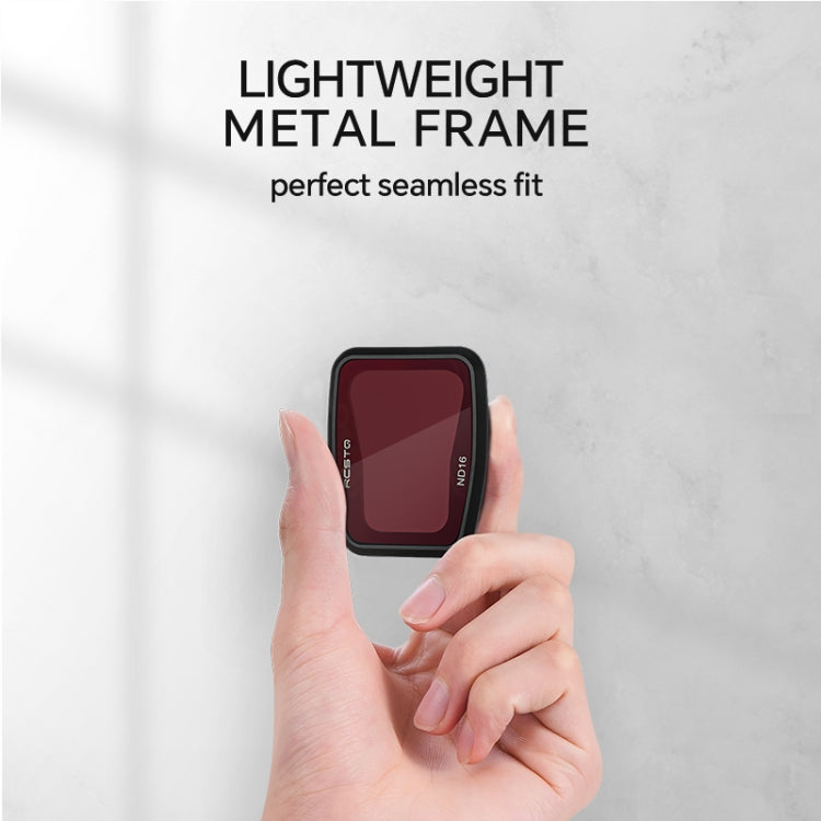 For DJI Air 3 RCSTQ Multi-Layer Coating Waterproof  Filter, ND8, ND16, ND32, ND64, CPL, UV, ND-PL8, NDL-PL16, ND-PL32, ND-PL64, ND8/16/32/64 4-in-1, ND-PL8/16/32/64 4-in-1, ND4/8/16/32/64+UV+CPL 6 -in-1, ND-PL8/16/32/64 +UV +CPL 6-in-1