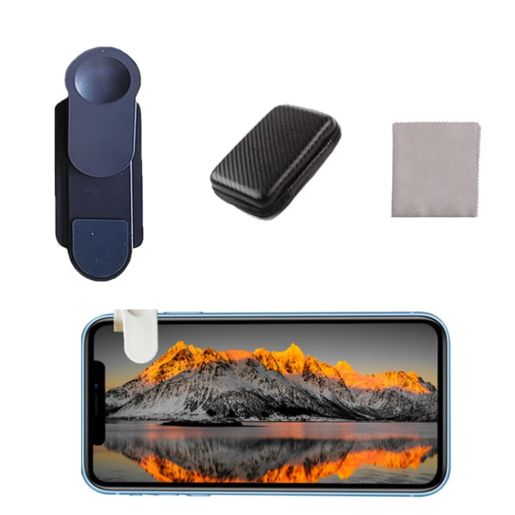 Smartphone Camera Mirror Reflection Clip Selfie Reflector Shooting Supplies, Black Kit, White Kit, With Remote Control Black, With Remote Control White