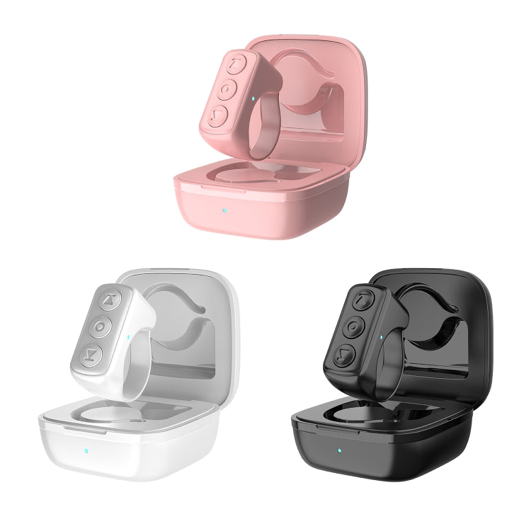 Mobile Phone Bluetooth Fingertip Remote Control Ring With Charging Compartment