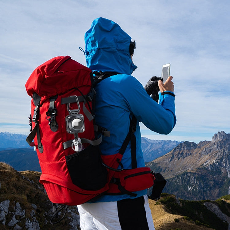 Étui de protection pour mousqueton rétractable pour traceur de localisation AirTag, 446