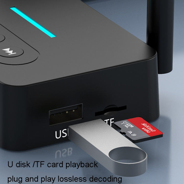 Bluetooth Audio Adapter  NFC Bluetooth Receiver Transmitter 2 In 1 With Remote Control, NFC