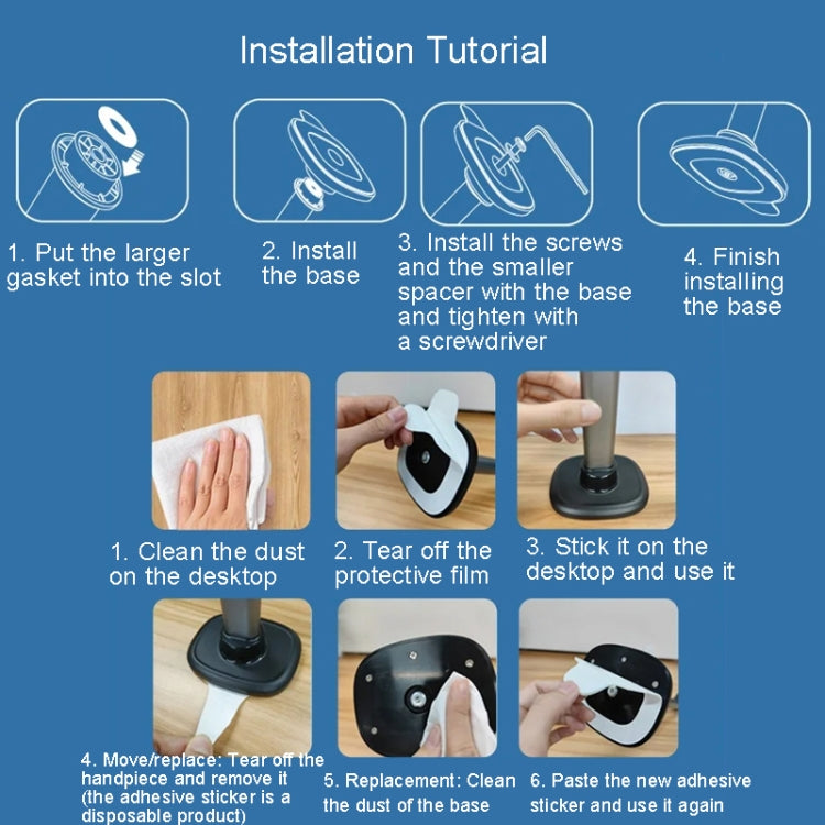 Mobile Live Piercing Bracket Aluminum Alloy 360 Degree Rotation Telescopic Adjustment Bedside Desktop Live Bracket, B90