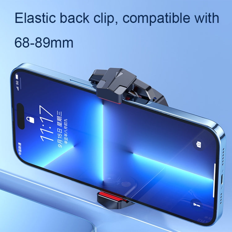 J20 Three-speed Adjustable Semiconductor Refrigeration Mobile Phone Radiator, Basic Model, Digital Display Model, Electroplated Model