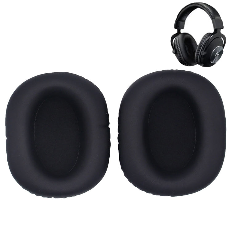 2pcs For Logitech G Pro Headphone Sponge Cover Earmuff Leather Case Headphone Accessories, For Logitech G Pro