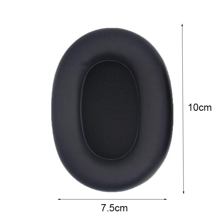 2pcs For Jabra Elite 85h Headphone Leather Case Sponge Earmuffs Earpad Protective Cover, For Jabra Elite 85h