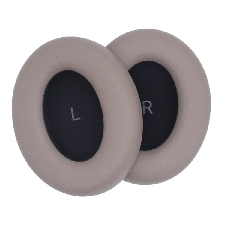 1pair For Sennheiser Momentum 4.0 Headphone Sponge Cover Leather Earmuffs, Momentum 4(Grey), Momentum 4(Black)