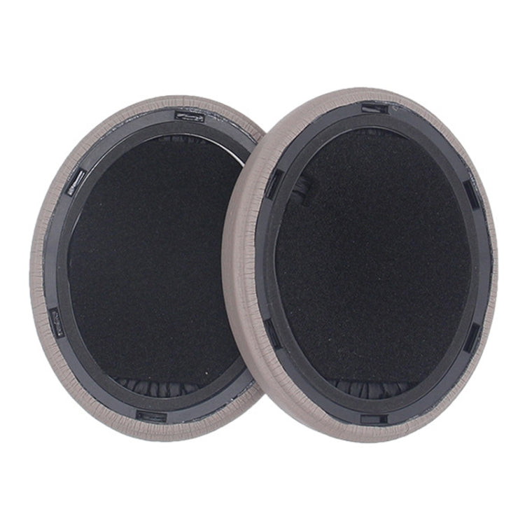 1pair For Sennheiser Momentum 4.0 Headphone Sponge Cover Leather Earmuffs, Momentum 4(Grey), Momentum 4(Black)