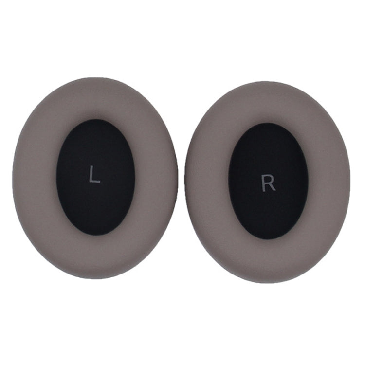 1pair For Sennheiser Momentum 4.0 Headphone Sponge Cover Leather Earmuffs, Momentum 4(Grey), Momentum 4(Black)