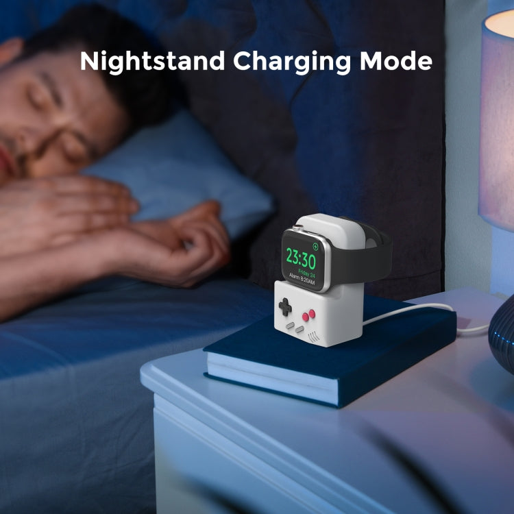 For Apple Watch Silicone Charging Stand Charging Base Storage Stand With Charger