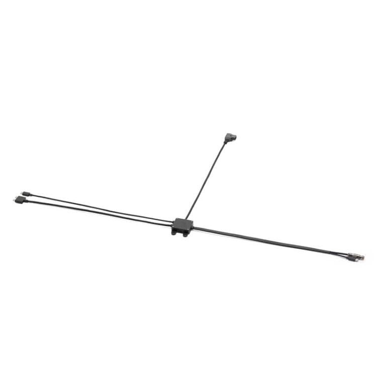 Original DJI LiDAR Range Finder (RS) to DJI Transmission Cable Hub, LiDAR Range Finder Cable Hub