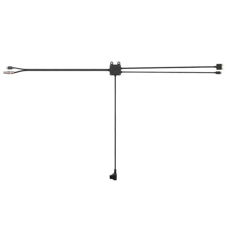 Original DJI LiDAR Range Finder (RS) to DJI Transmission Cable Hub, LiDAR Range Finder Cable Hub