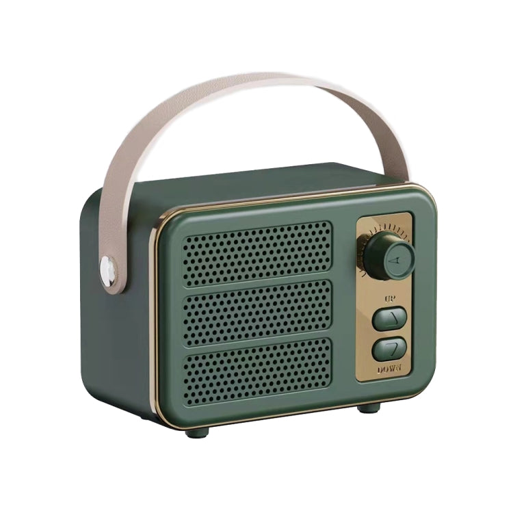 Mini Retro HIFI Level Stereo Sound Handheld Portable Bluetooth Speaker, Pink, White, Purple, Green