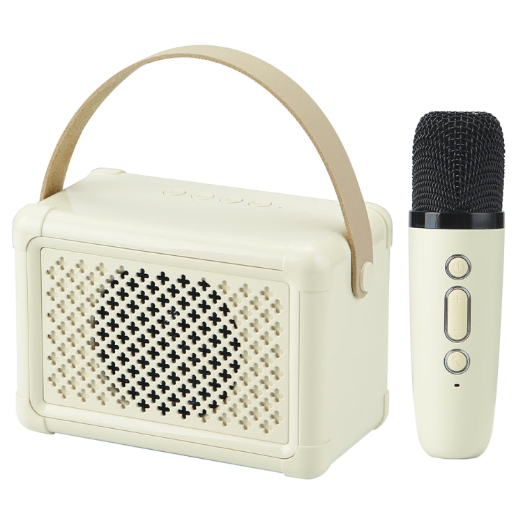 Portable Bluetooth Speaker Home Mini Karaoke Audio, Microphone+Speaker, Dual-Microphone+Speaker