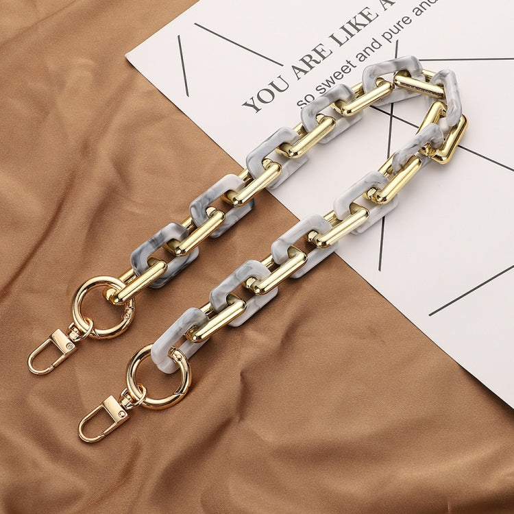 Retro Mobile Phone Chain Lanyard Tortoiseshell Acrylic Resin Bag Chain with Spacer, L205-3HS-40cm, L205-3HS -60cm, L205-3HS-120cm, L205-2HS-40cm, L205-2HS -60cm, L205-2HS-100cm, L205-LS-40cm, L205-LS-60cm, L205-LS-100cm