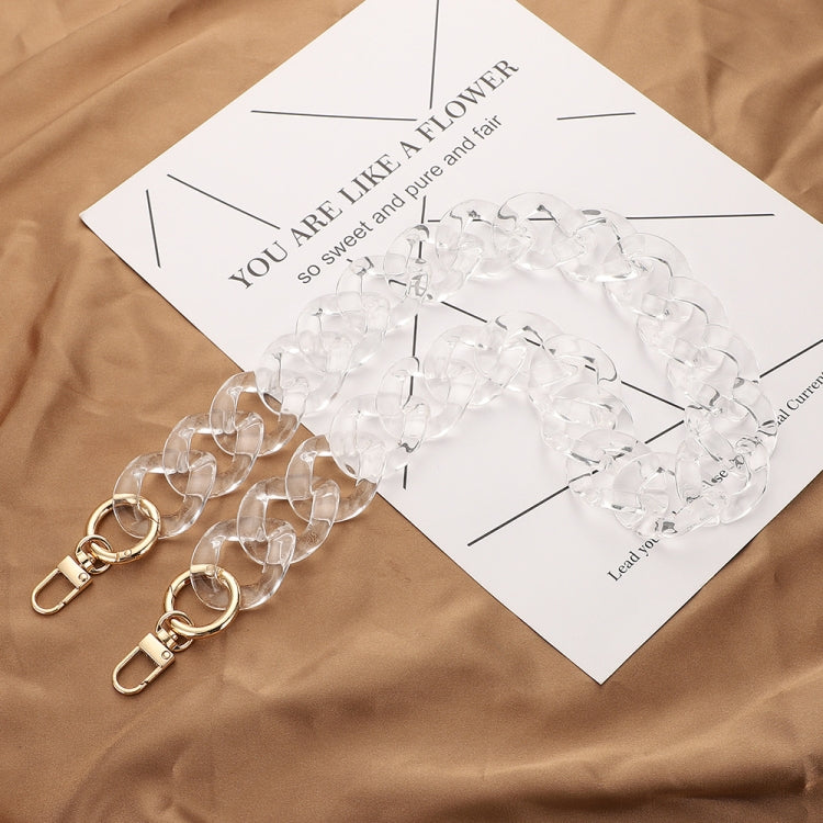 Acrylic Mobile Phone Chain Lanyard Messenger Handbags Belts With Spacer, L202-BS-40cm, L202-BS-60cm, L202-HS-40cm, L202-HS-60cm, L202-TM-40cm, L202-TM-60cm