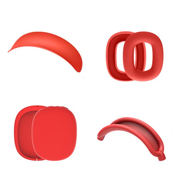 For AirPods Max Headphones 4-In-1 Silicone Replacement Cover Kit