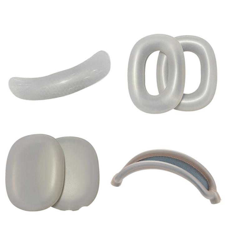 For AirPods Max Headphones 4-In-1 Silicone Replacement Cover Kit