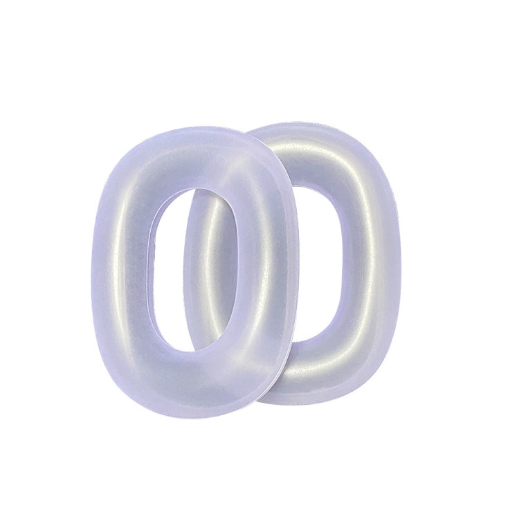 Cache-oreilles de rechange pour écouteurs AirPods Max, noir transparent, violet transparent