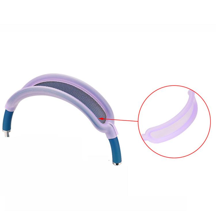 For AirPods Max Headphones Head Beam Replacement Part, Transparent Black, Transparent, Transparent Pink