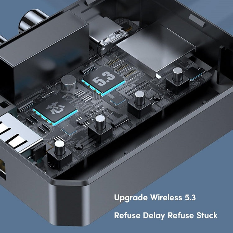 Bluetooth 5.3 Receiver NFC Function Stereo Amplifier To Wireless Adapter, T59