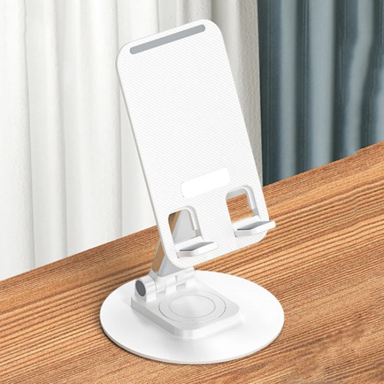 360 Degree Rotating Aluminum Alloy Phone Holder Desktop Telescopic Bracket