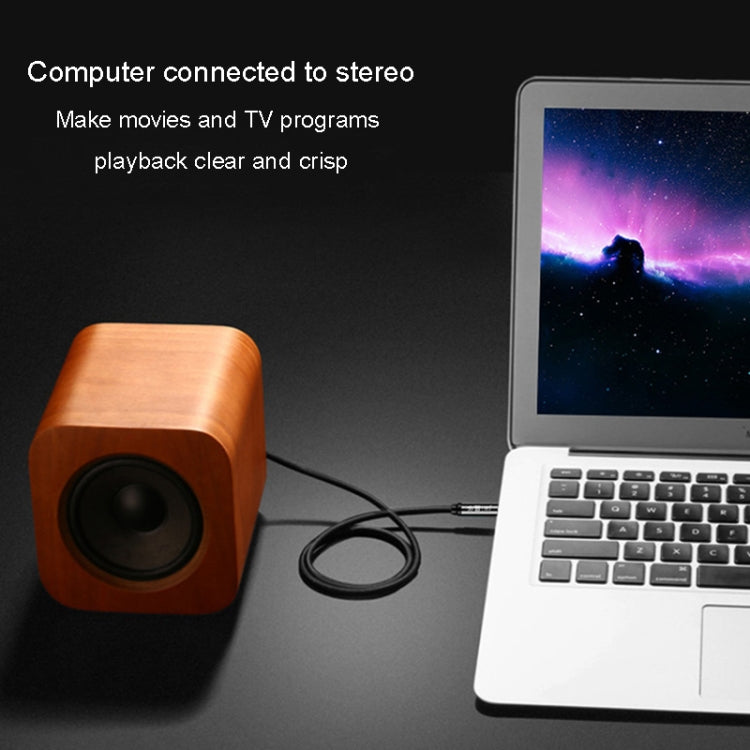 JINGHUA Audio Cable 3.5mm Male To Male AUX Audio Adapter Cable, 1.2m, 2m