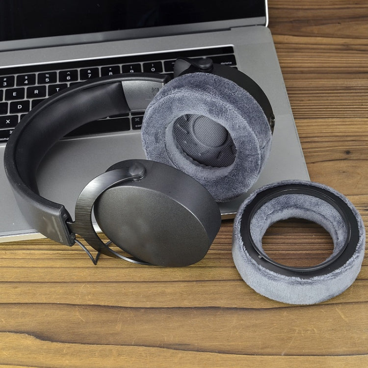 1pair For Beyerdynamic DT700 Prox DT900 Prox Headphone Covers, Gray Thick Flannel, Gray Original Thick Flannel, Titanium Color Football Net, Head Beam