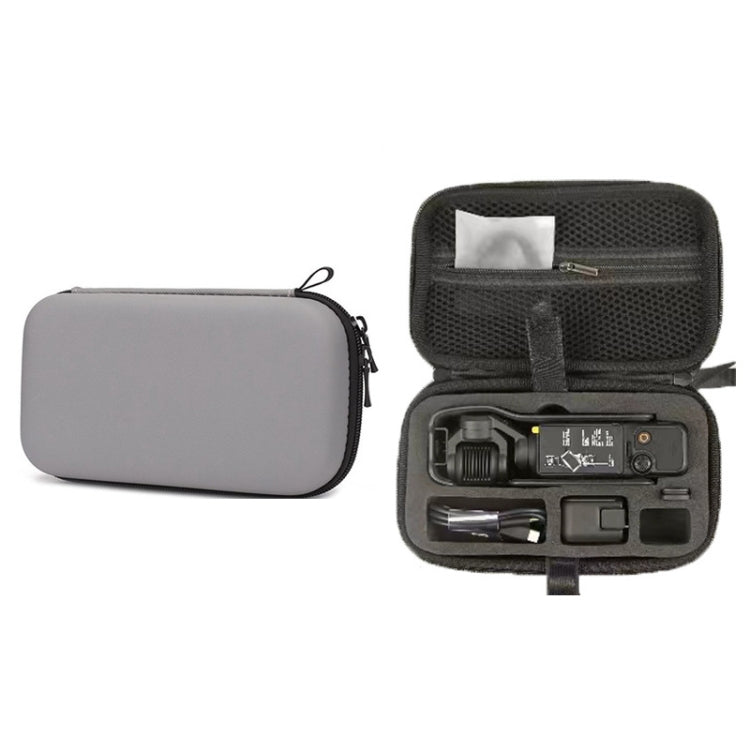 For DJI Osmo Pocket 3 Storage Bag Clutch Carrying Case, Grey, Black