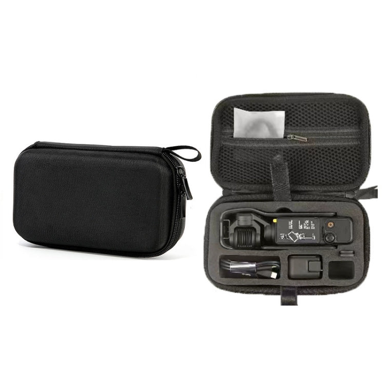 For DJI Osmo Pocket 3 Storage Bag Clutch Carrying Case, Grey, Black