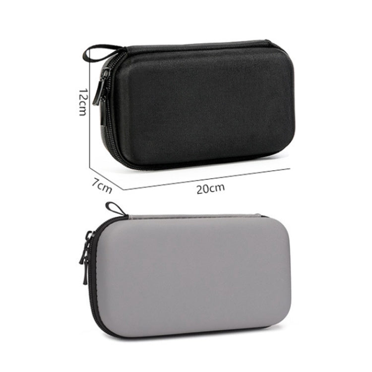 For DJI Osmo Pocket 3 Storage Bag Clutch Carrying Case, Grey, Black