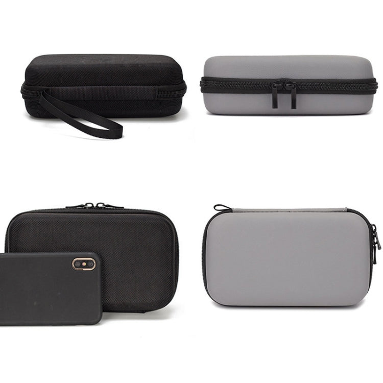 For DJI Osmo Pocket 3 Storage Bag Clutch Carrying Case, Grey, Black