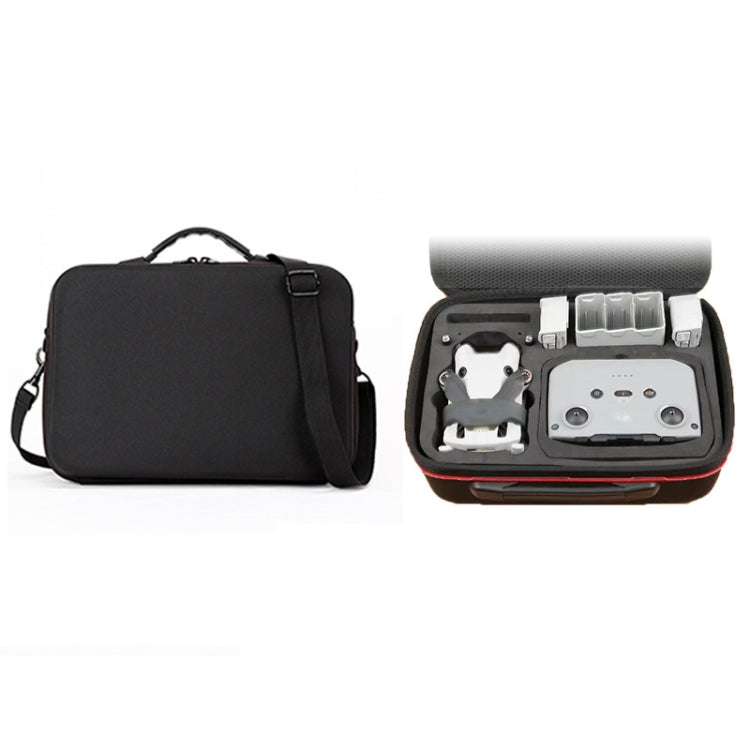 For DJI Mini 4 Pro / RC2 Remote Control Shoulder Bag Handy Crossbody Packet, PU Leather, Nylon