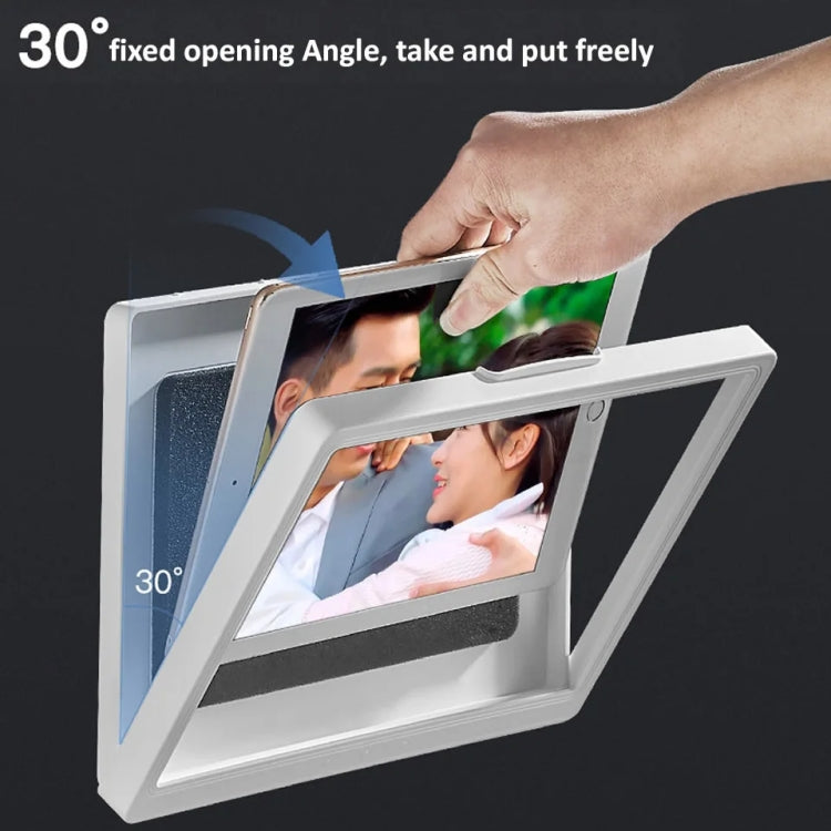 Support de tablette étanche pour salle de bain, cuisine, fixation murale, boîte de rangement pour iPad, tablette noire, tablette blanche