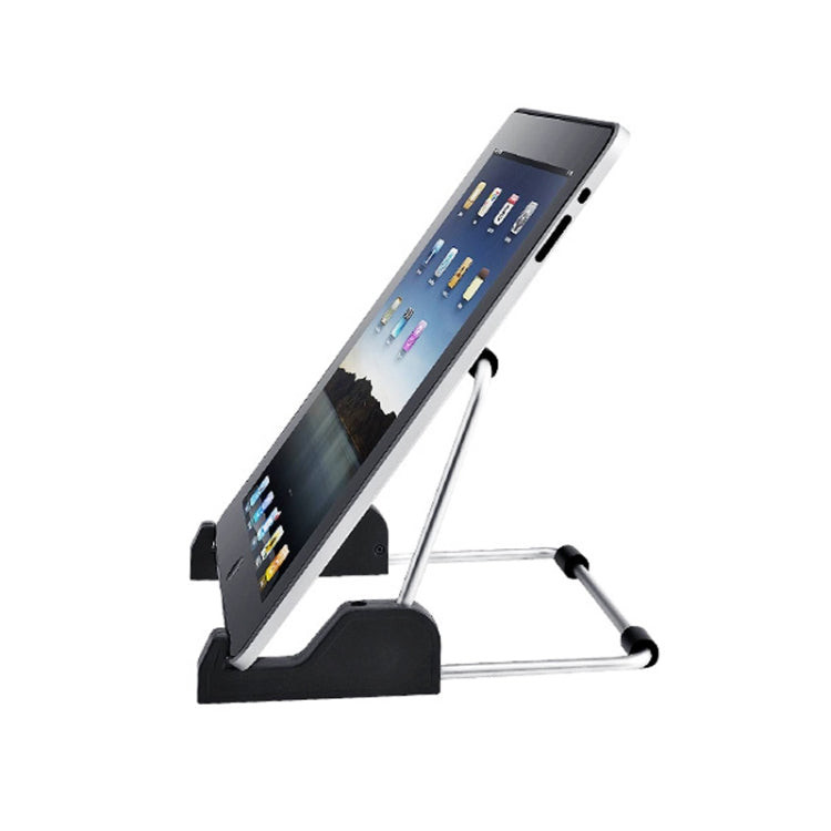 Adjustable Foldable Universal Tablet Holder Metal Stand Storage Bracket, TS-02