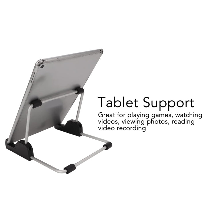 Adjustable Foldable Universal Tablet Holder Metal Stand Storage Bracket, TS-02