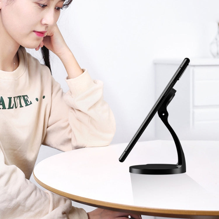 Aluminum Alloy Universal Desktop Magnetic Holder For Mobile Phones And Tablets, TMS-02