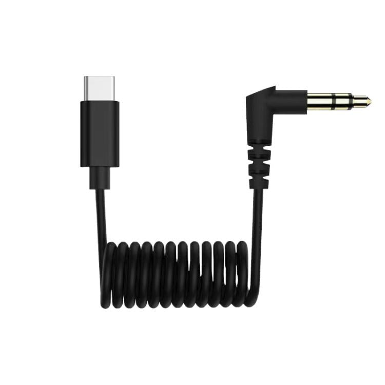 USB-C / Type-C To 3.5mm Male TRS Audio Adapter Cable For DJI Osmo Action 4 / 3 / 2 / Pocket 3