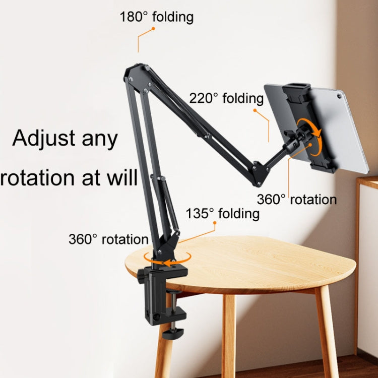 Lazy Cell Phone And Tablet Universal Bracket Multifunctional Telescopic Support Stand