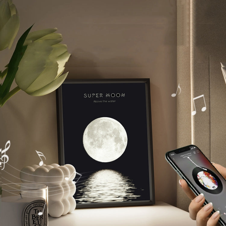Bluetooth Speaker Light Painting Bedroom Decoration Night Light USB Plug, USB Plug