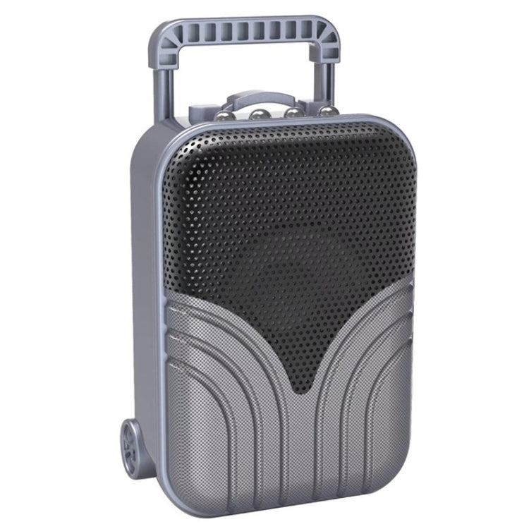 X1 Mini Trolley Case Bluetooth Speaker Retro Card Radio Portable Audio, Pink, Red, Deep Black, Sky Blue