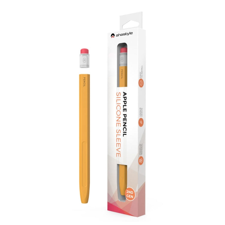 For Apple Pencil 2 AhaStyle PT180-2 Retro Stylus Protective Case Drop Proof Capacitive Pen Cover, For Apple Pencil 2