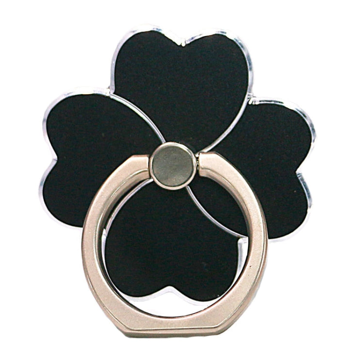 Metal Cell Phone Finger Ring Holder Rotatable Desktop Phone Stand, 5 Leaf Flower Oxidation Silver, 5 Leaf Flower Oxidation Black, 5 Leaf Flower Oxidation Rose Golden, 4 Leaf Grass Oxidation Silver, 4 Leaf Grass Oxidation Black��������������������������...