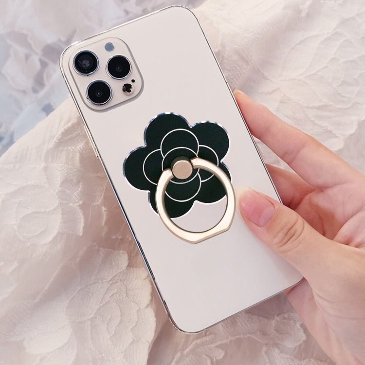 Metal Cell Phone Finger Ring Holder Rotatable Desktop Phone Stand, 5 Leaf Flower Oxidation Silver, 5 Leaf Flower Oxidation Black, 5 Leaf Flower Oxidation Rose Golden, 4 Leaf Grass Oxidation Silver, 4 Leaf Grass Oxidation Black��������������������������...