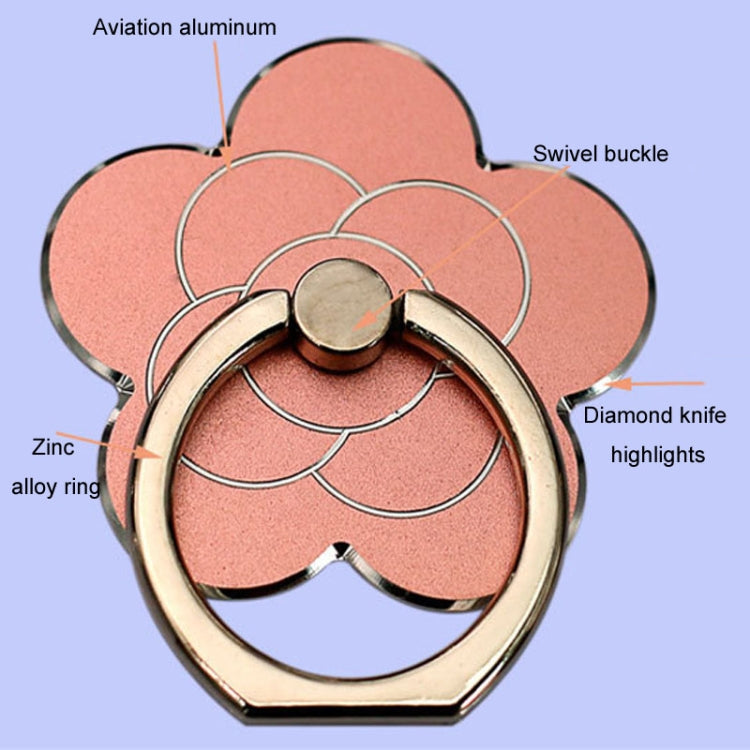 Metal Cell Phone Finger Ring Holder Rotatable Desktop Phone Stand, 5 Leaf Flower Oxidation Silver, 5 Leaf Flower Oxidation Black, 5 Leaf Flower Oxidation Rose Golden, 4 Leaf Grass Oxidation Silver, 4 Leaf Grass Oxidation Black��������������������������...