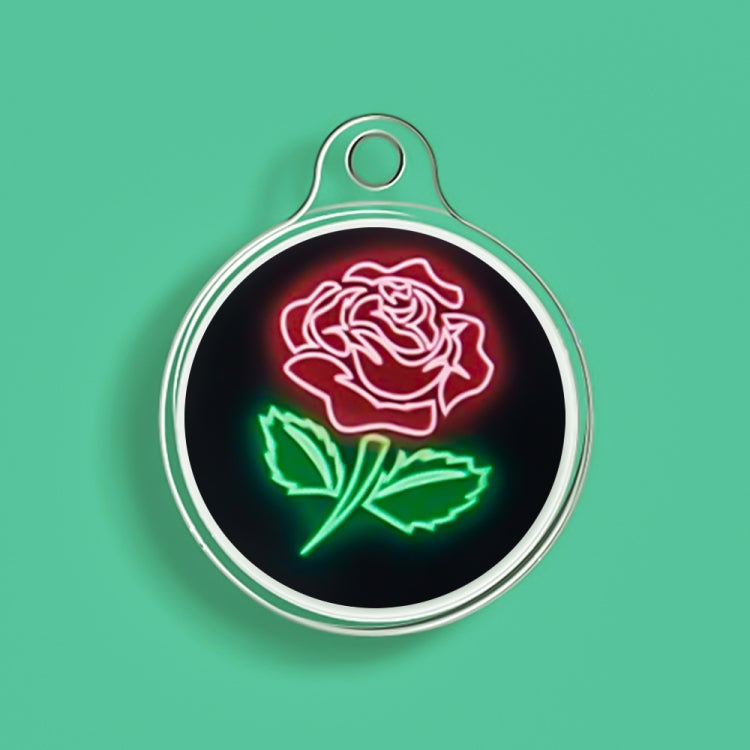 For AirTag 2nd Gen / AirTag 1st Gen Transparent TPU Painted Pattern Tracker Anti-Fall Protective Case, Basketball, Football, Golf, Volleyball, Big Chrysanthemum, Small Chrysanthemum, Rose, Bagua