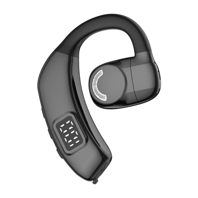 Bluetooth Headset Digital Display Hanging Ear OWS Stereo Sports Earbuds, X30 Orange, X30 Black, X30 White