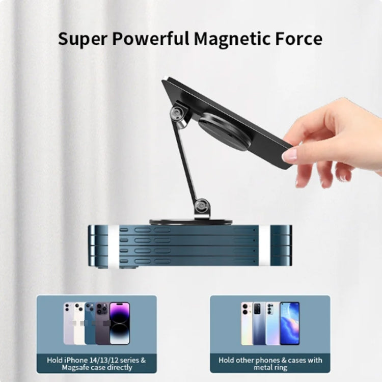 Magnetic Phone Holder 360 Degree Rotating Folding Magsafe Tablet Holder